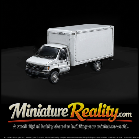 Medium Box Truck for Layouts and Dioramas