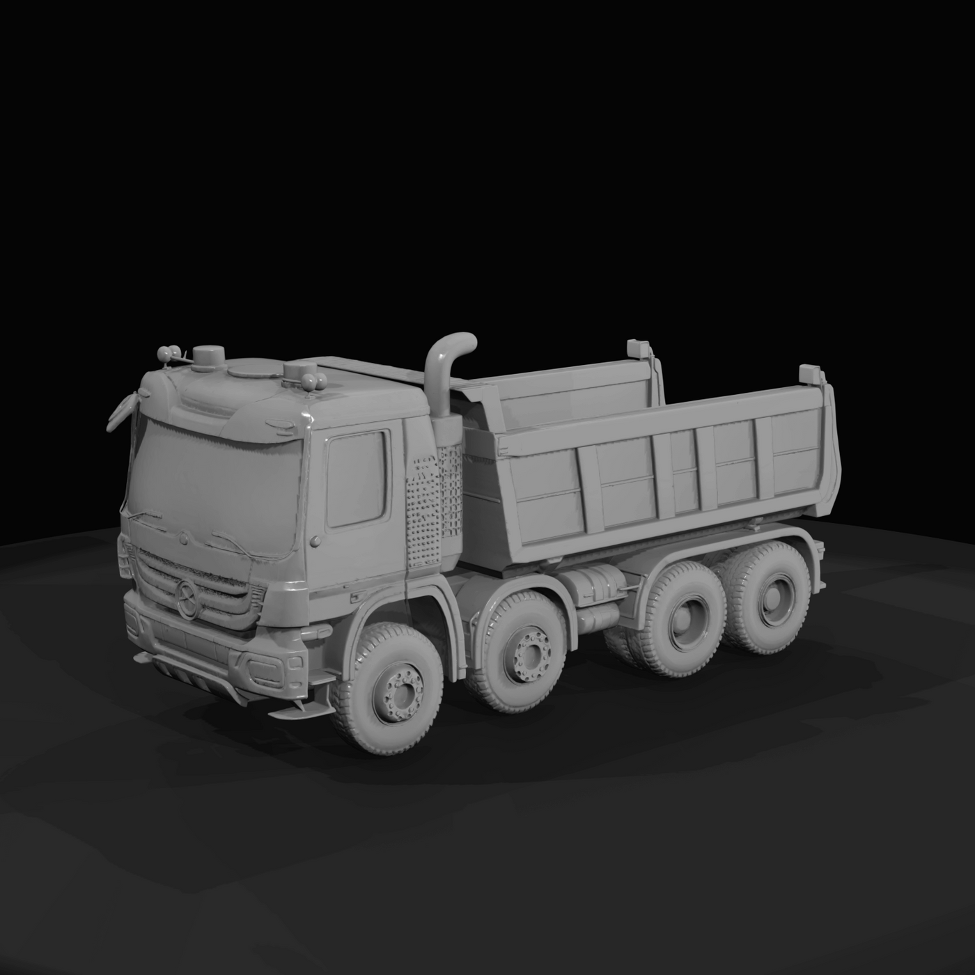 Mercedes-Benz Actros Tipper 4axis - 2011 (2010s)