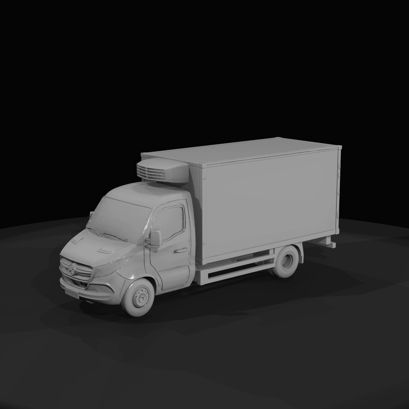 Mercedes-Benz Antos Box Truck - 2012 (2010s)