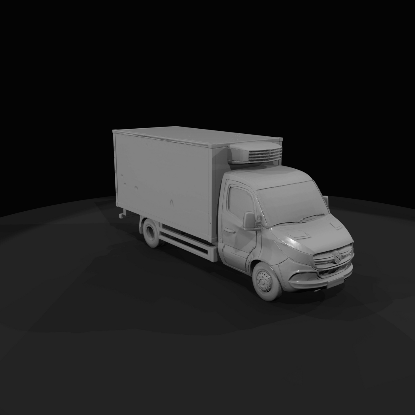 Mercedes-Benz Antos Box Truck - 2012 (2010s)