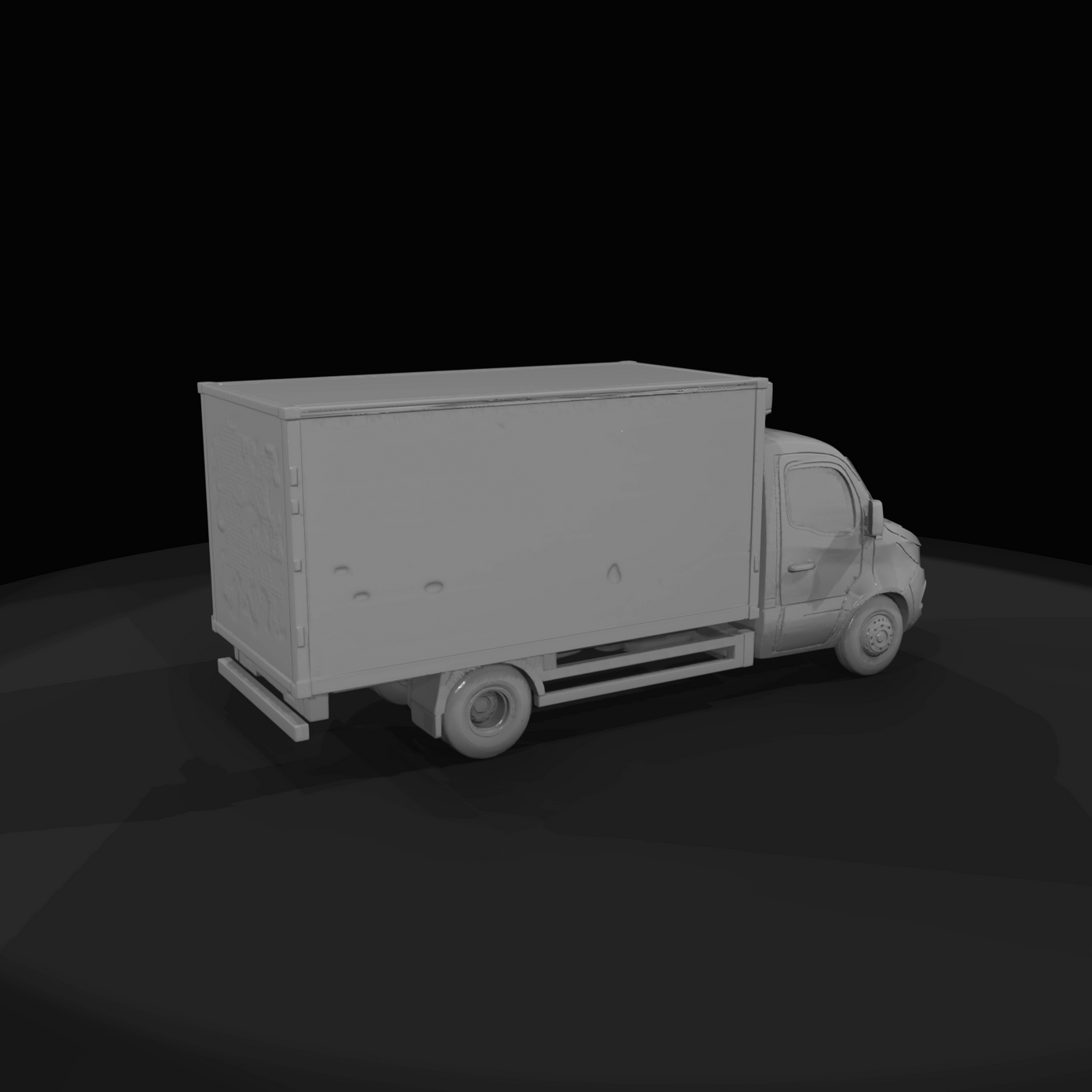 Mercedes-Benz Antos Box Truck - 2012 (2010s)