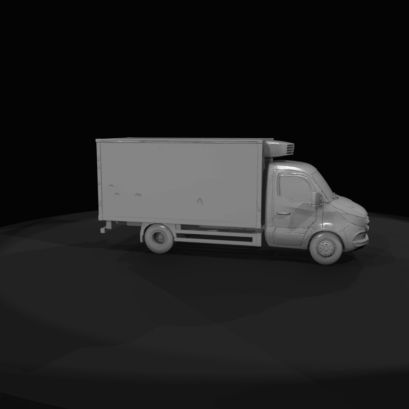 Mercedes-Benz Antos Box Truck - 2012 (2010s)