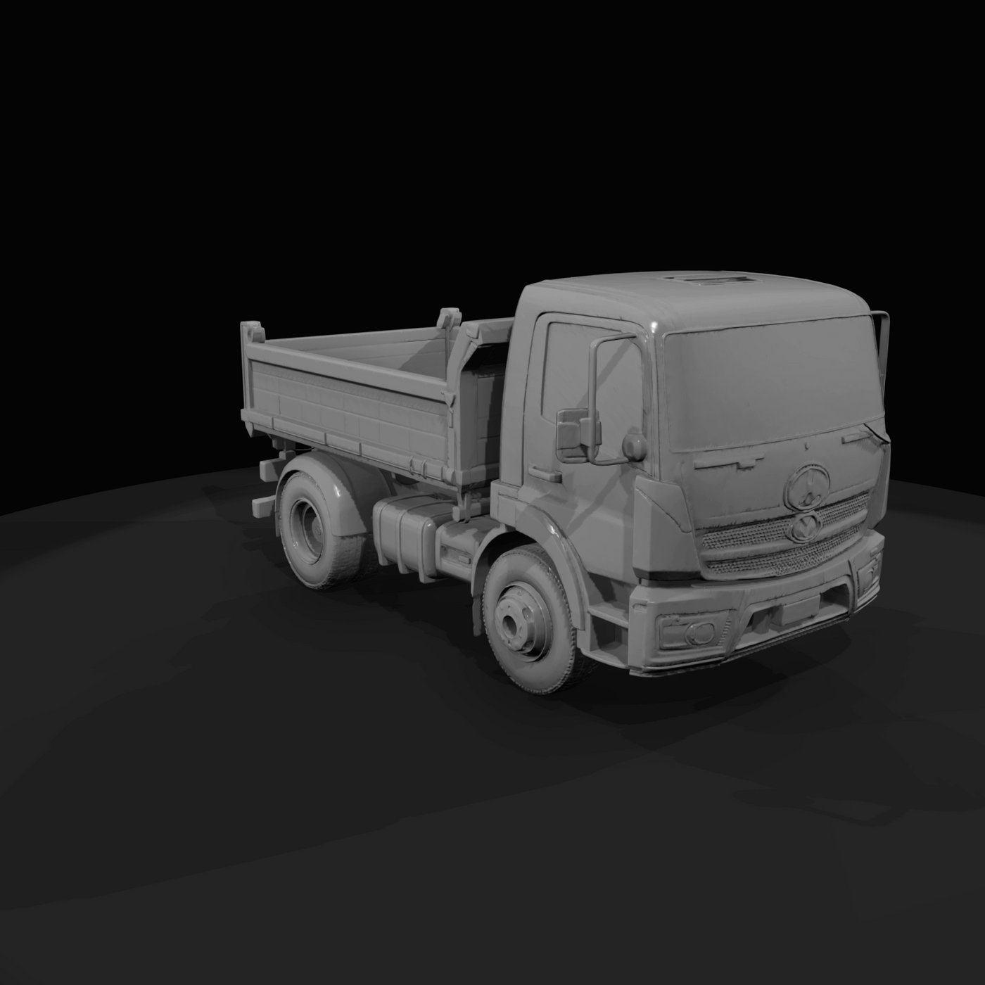 Mercedes-Benz Atego Mk3 Tipper Truck 2axis - 2013 (2010s)