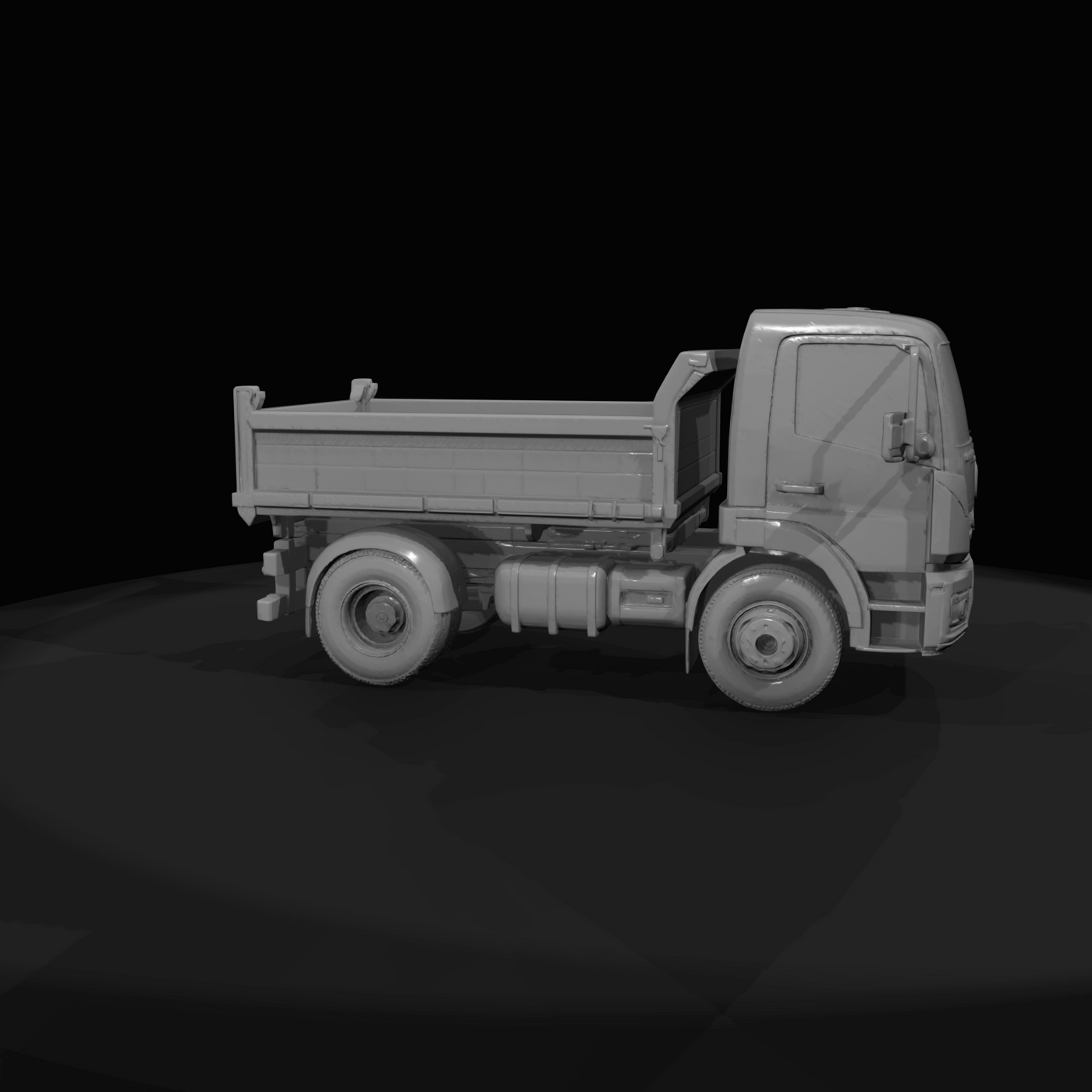 Mercedes-Benz Atego Mk3 Tipper Truck 2axis - 2013 (2010s)