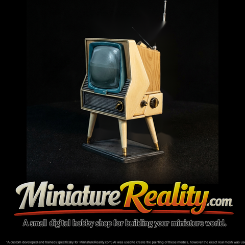 Mid-Century Portable TV
