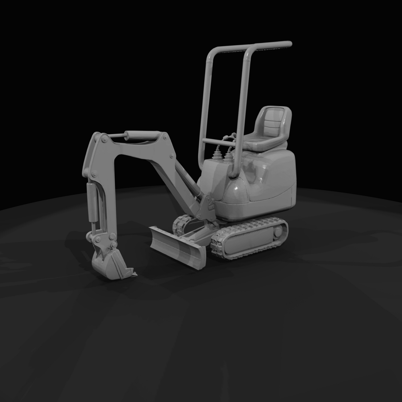 Mini Excavator (estimated)