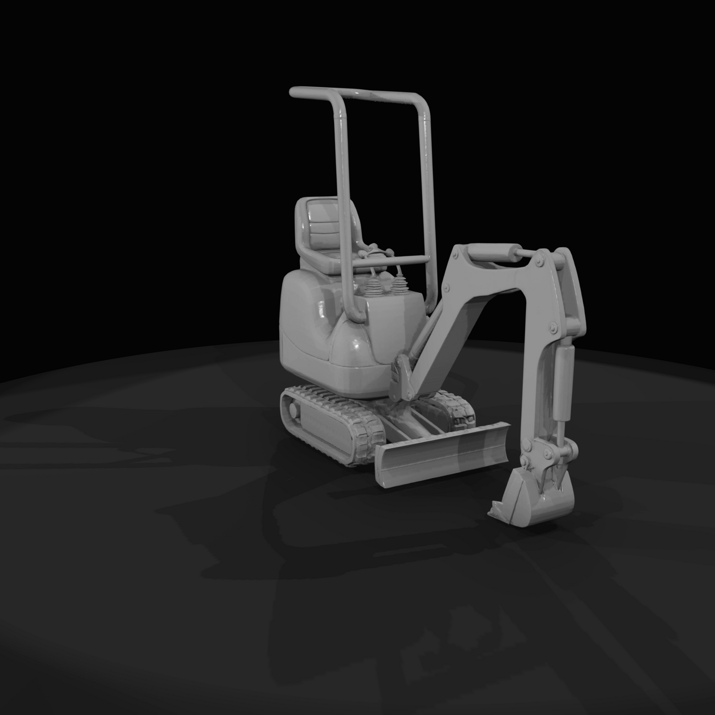 Mini Excavator (estimated)
