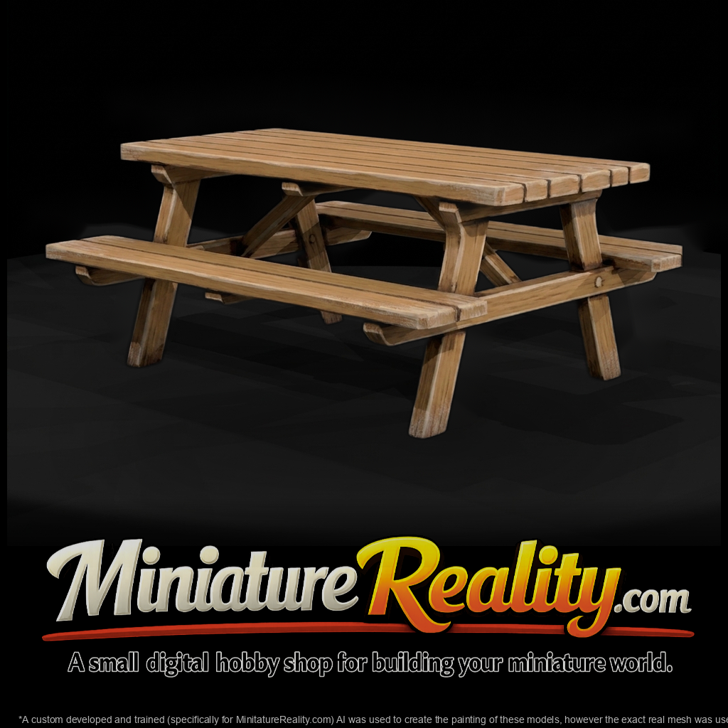 Minimalist Picnic Table