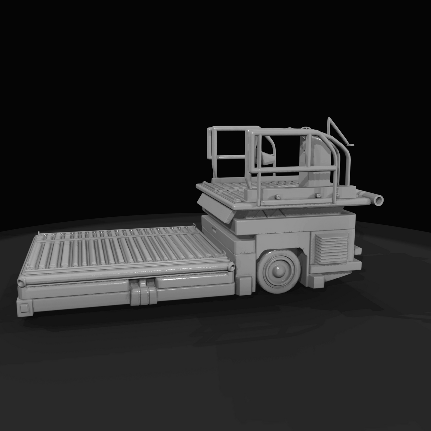 N airport container lift