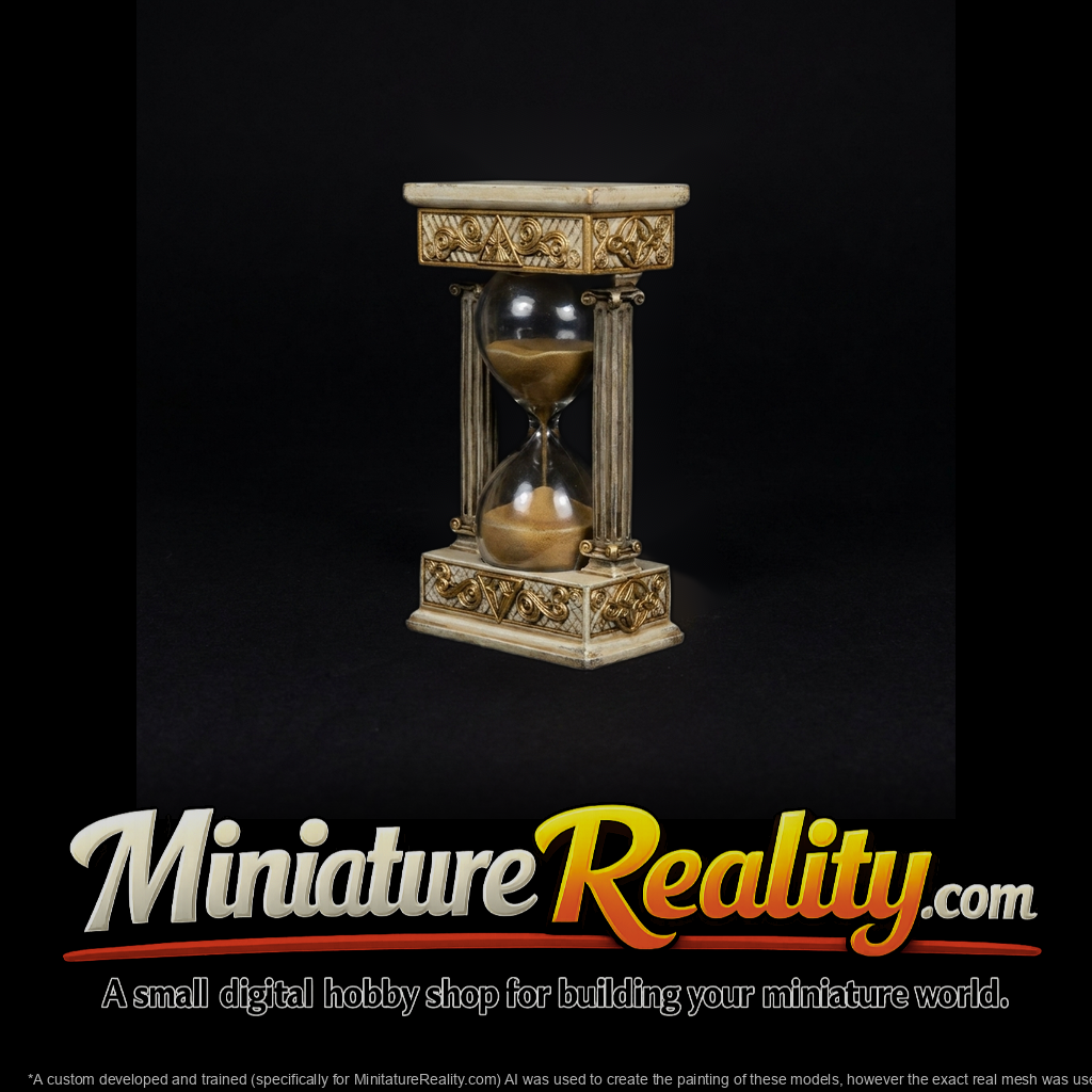 Neoclassical Ornate Hourglass & Displays