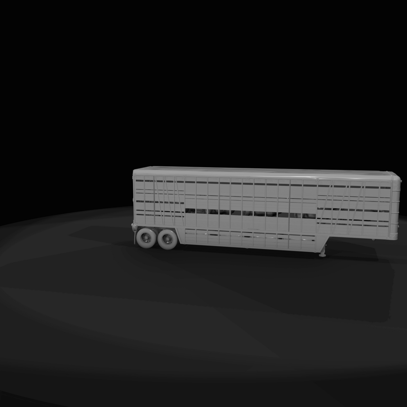 Older Livestock trailer