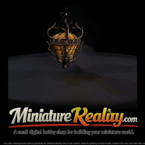 Ornate Art Nouveau Gothic Wall Lantern — & Railroadi