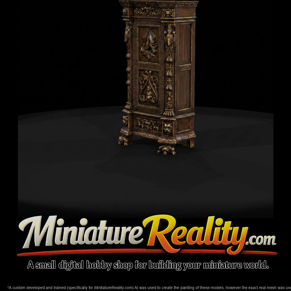 Ornate Baroque Cabinet