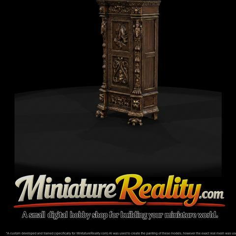 Ornate Baroque Cabinet