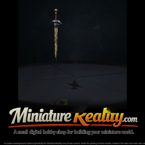 Ornate Fantasy Longsword