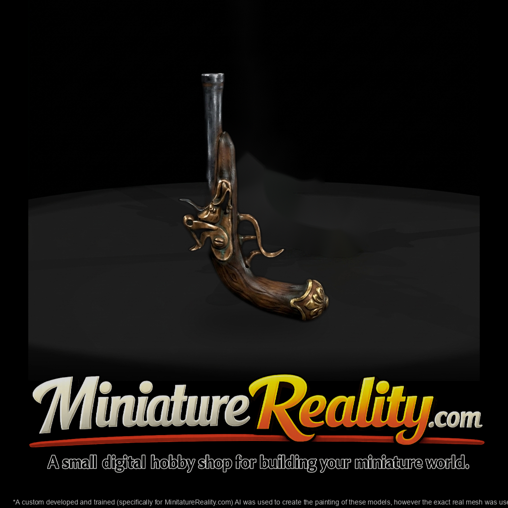 Ornate Flintlock Pistol