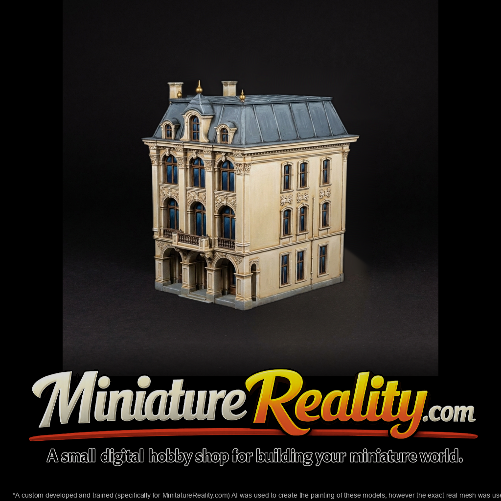 Ornate Neoclassical Townhouse & Layouts