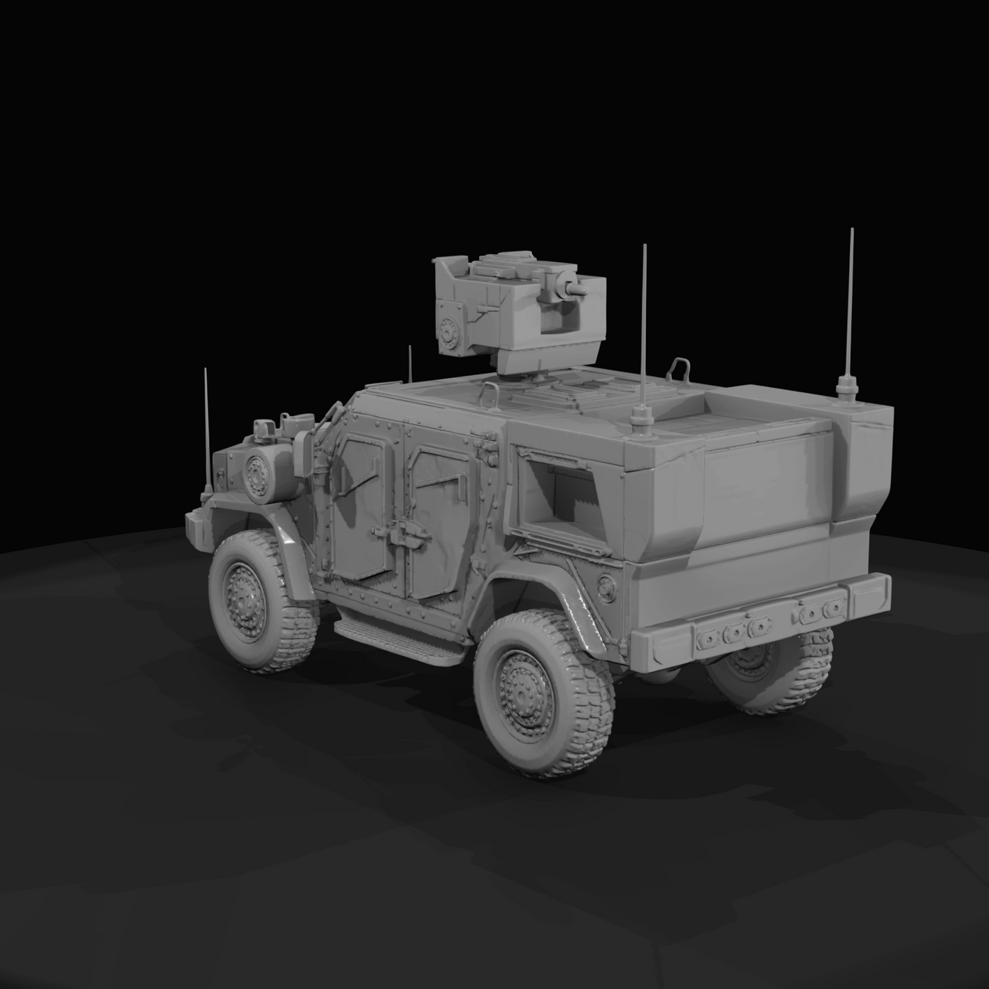 Oshkosh L ATV M1278 Heavy Guns Carrier (2010s)
