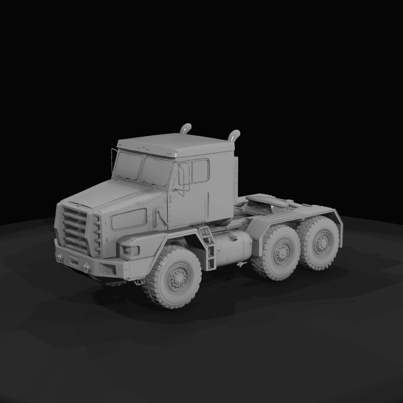 Oshkosh M1070A0 Tractor Truck - 1992 (estimated)