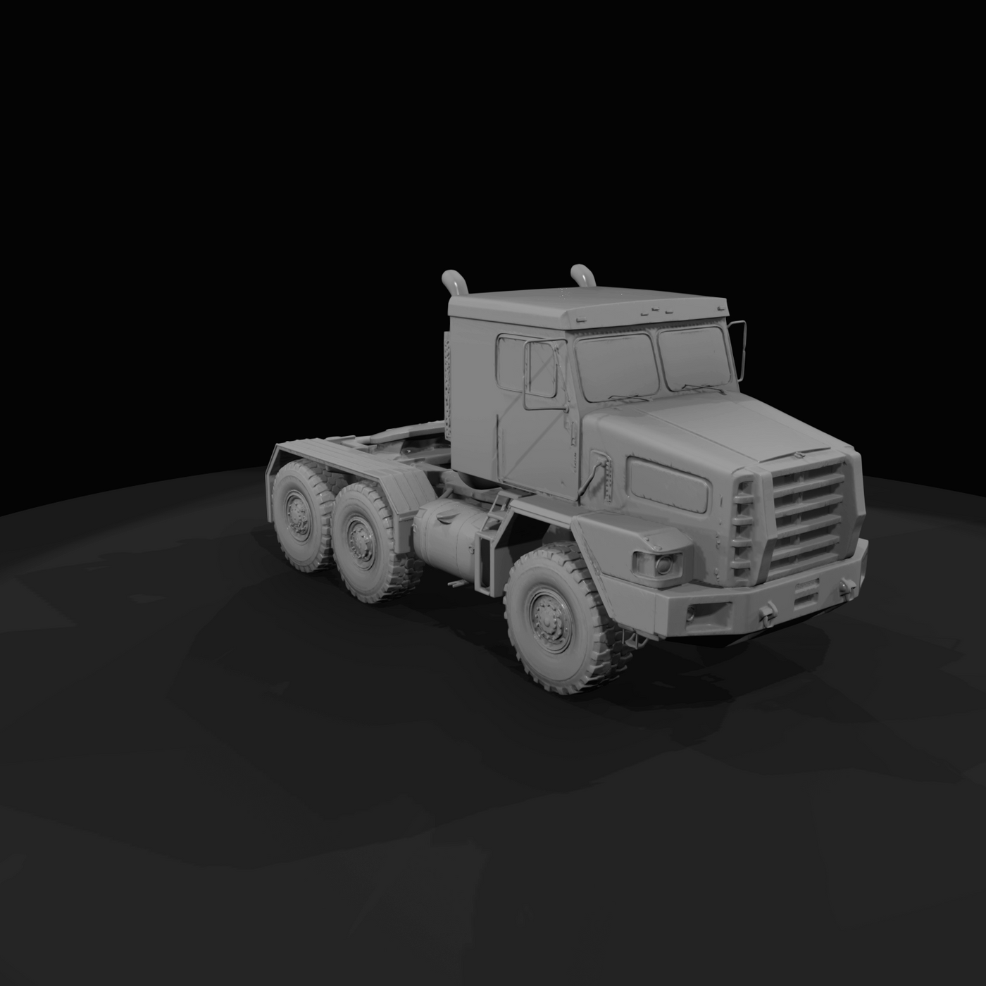 Oshkosh M1070A0 Tractor Truck - 1992 (estimated)