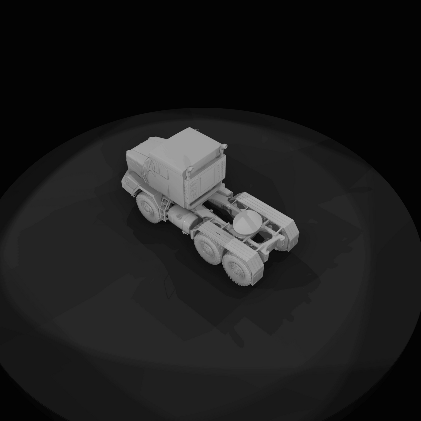 Oshkosh M1070A0 Tractor Truck - 1992 (estimated)