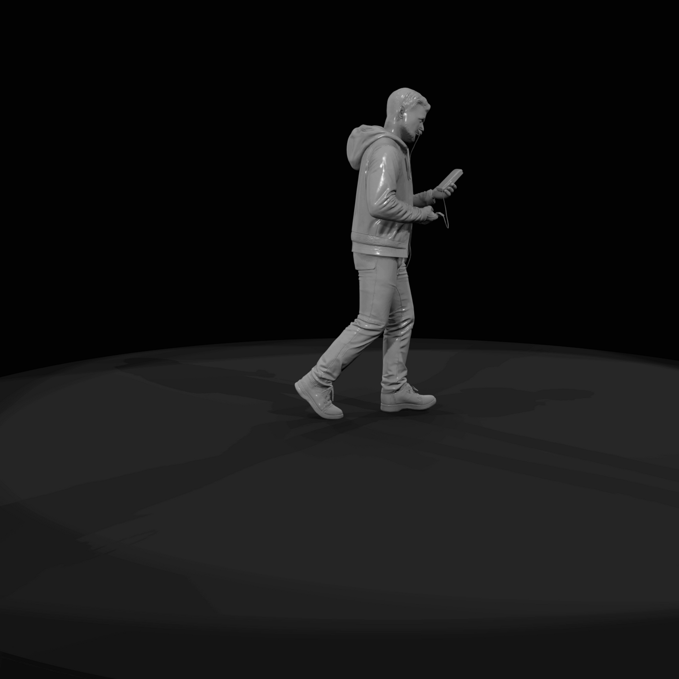 Passenger with Luggage Figure (2000s-2020s) — Modern Man