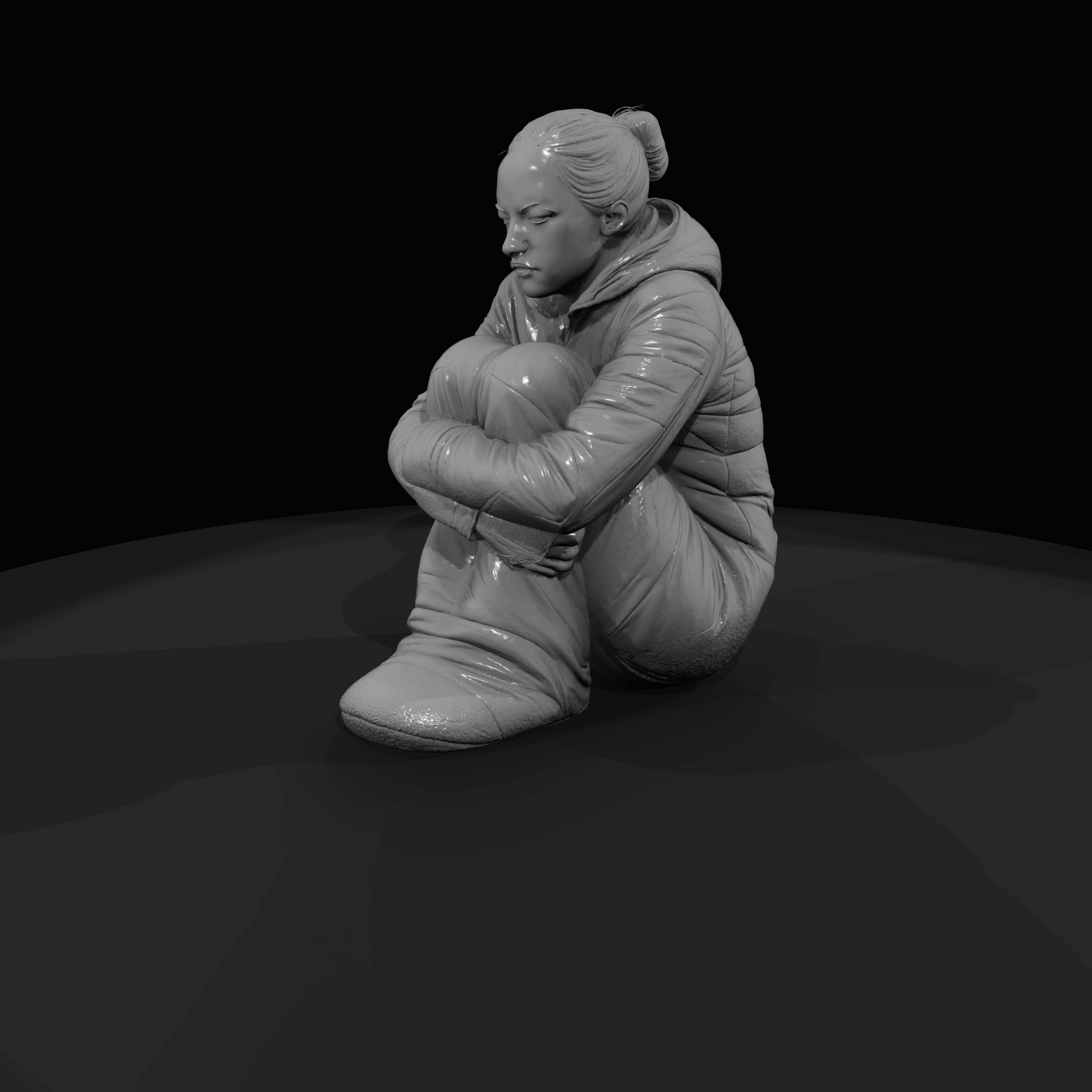 Person in Sleeping Bag Figure (2000s-2020s) — Camper