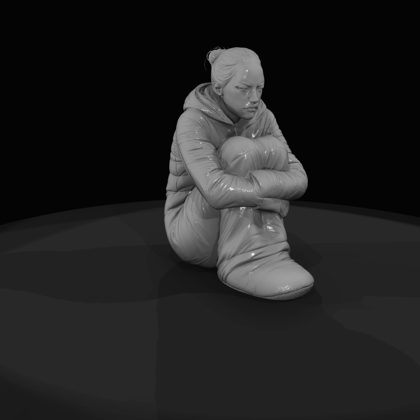 Person in Sleeping Bag Figure (2000s-2020s) — Camper