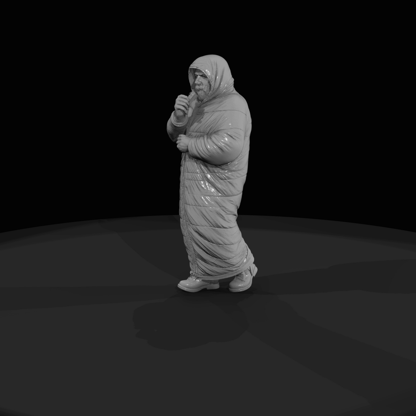 Person in Sleeping Bag Figure (2000s-2020s) — Camper