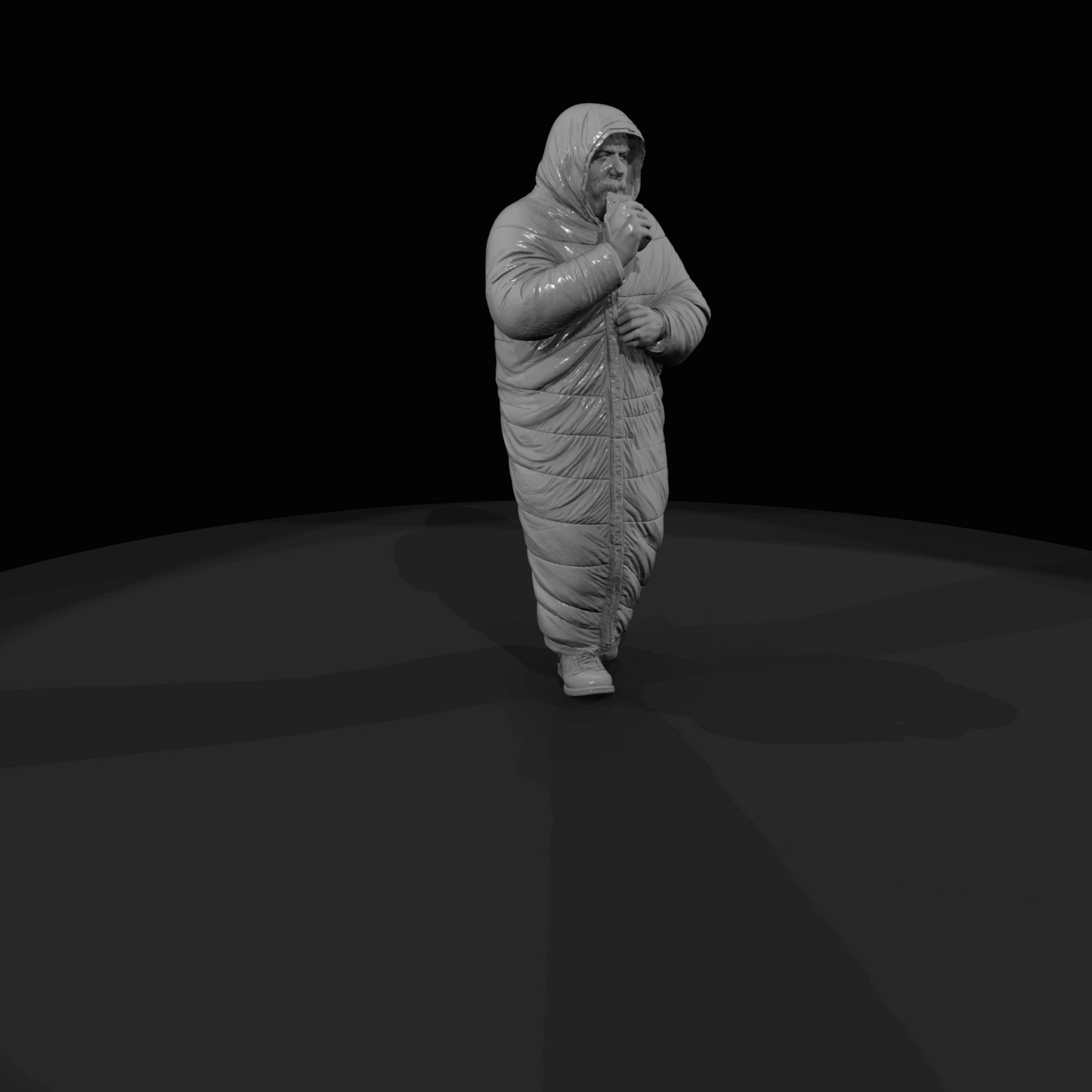 Person in Sleeping Bag Figure (2000s-2020s) — Camper