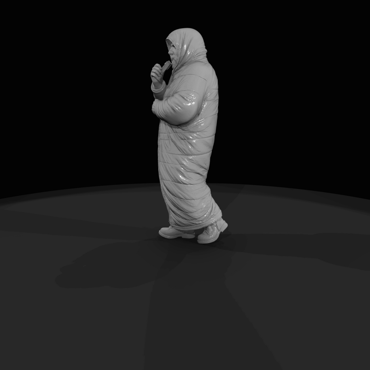 Person in Sleeping Bag Figure (2000s-2020s) — Camper