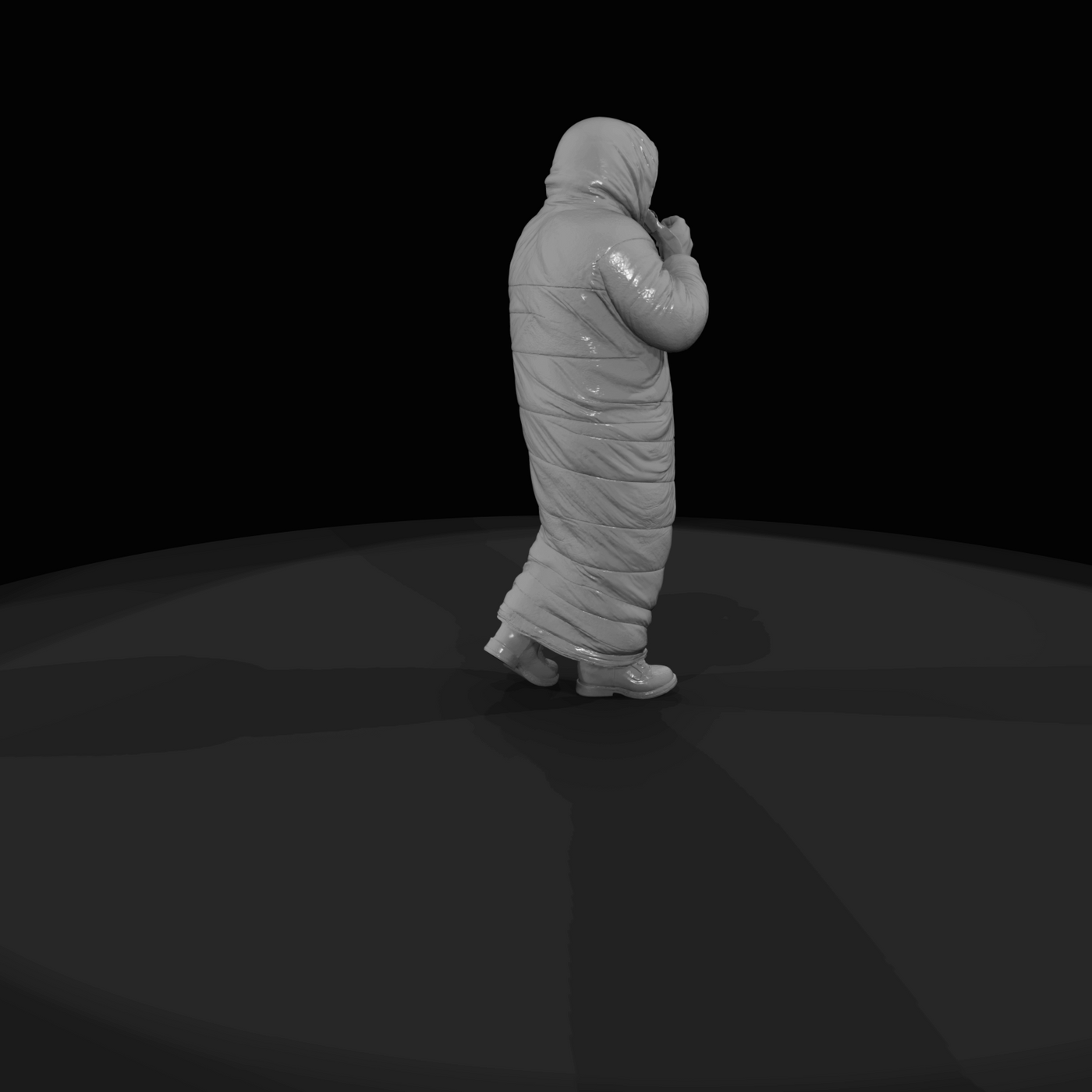 Person in Sleeping Bag Figure (2000s-2020s) — Camper