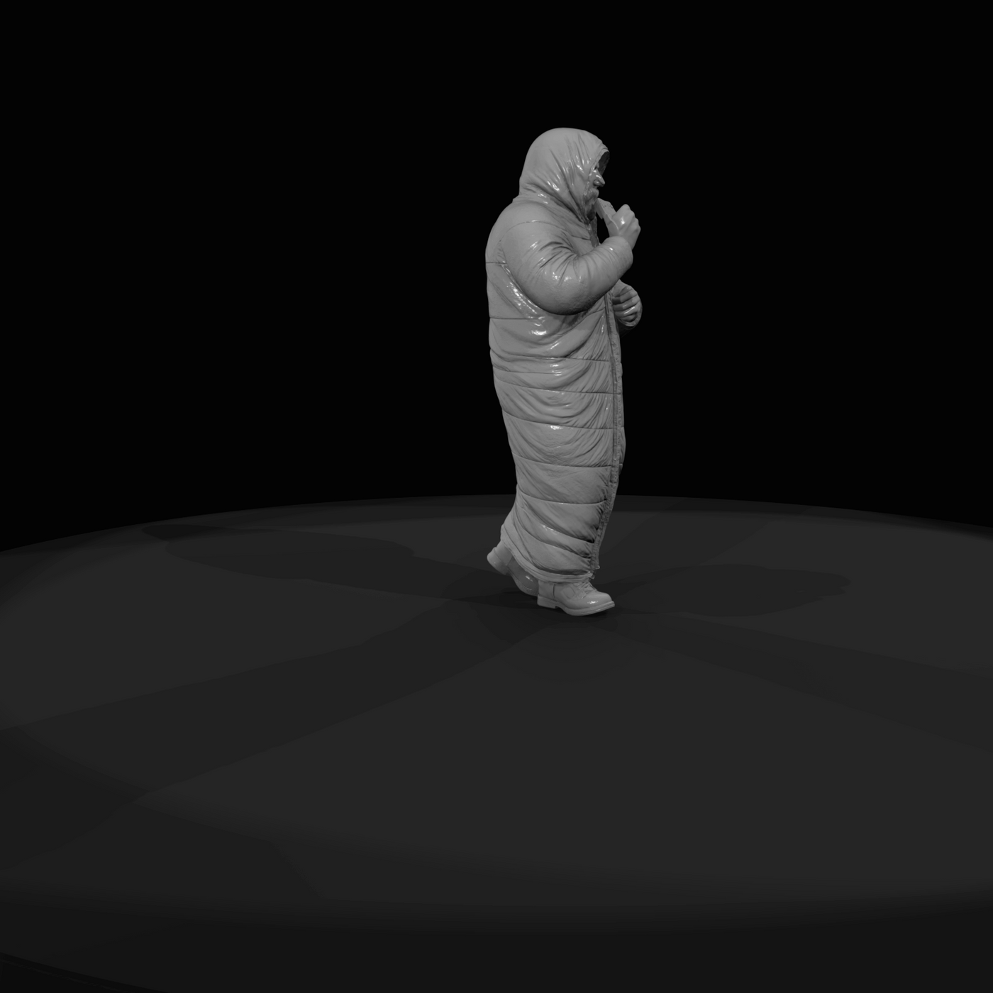 Person in Sleeping Bag Figure (2000s-2020s) — Camper