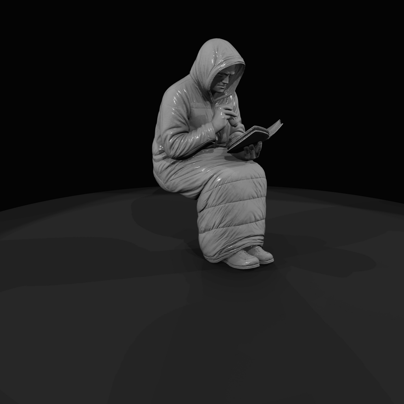 Person in Sleeping Bag Figure (2000s-2020s) — Camper