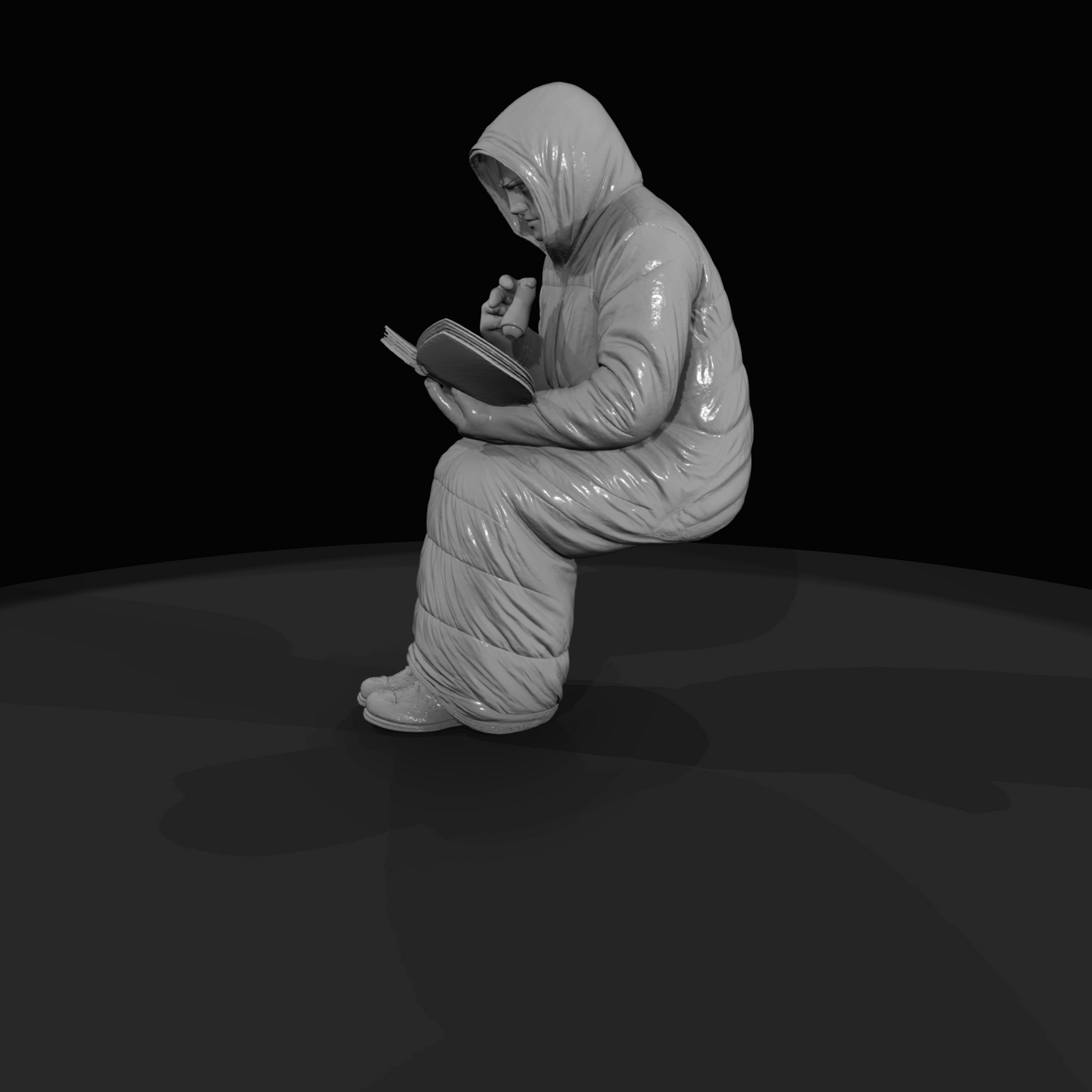 Person in Sleeping Bag Figure (2000s-2020s) — Camper