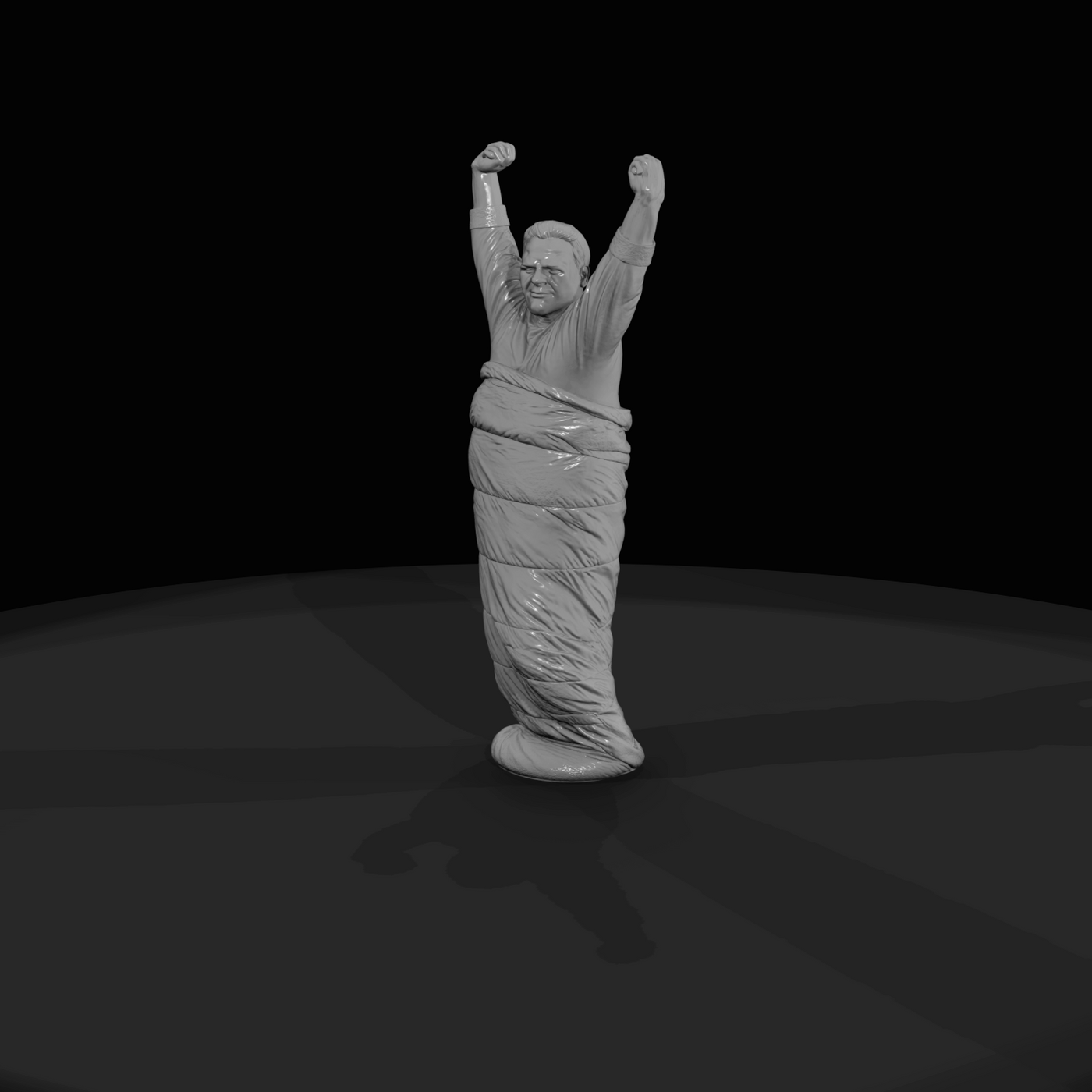 Person in Sleeping Bag Figure (2000s-2020s) — Camper