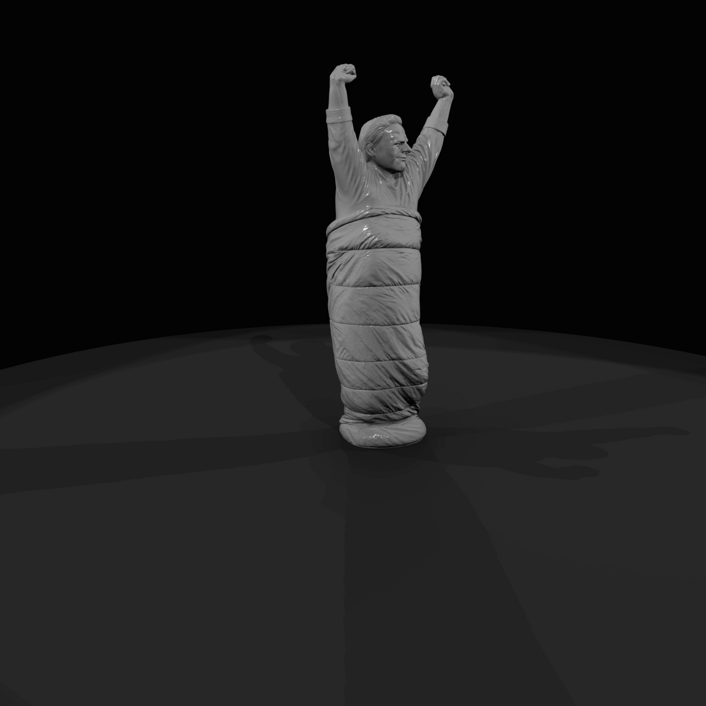 Person in Sleeping Bag Figure (2000s-2020s) — Camper