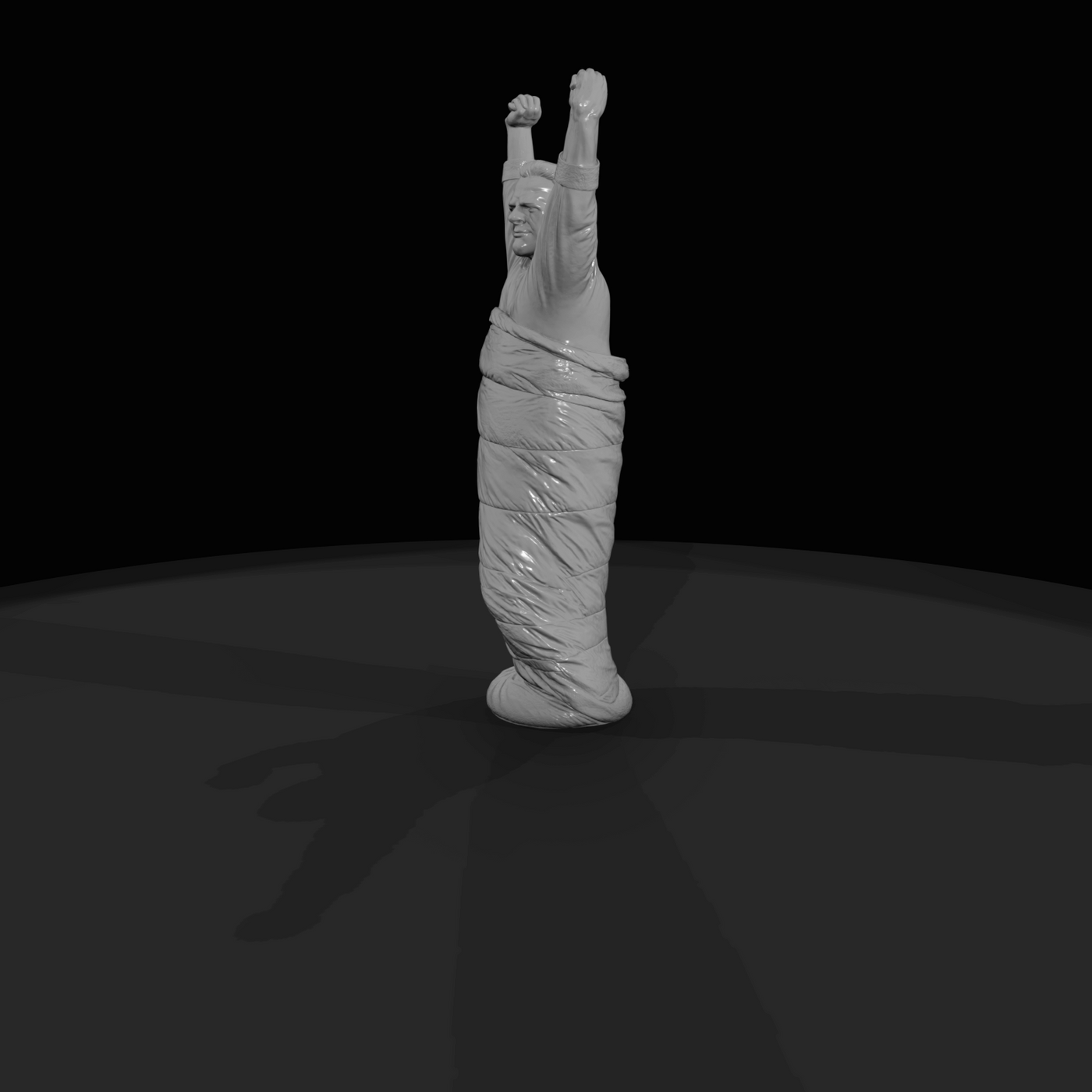 Person in Sleeping Bag Figure (2000s-2020s) — Camper