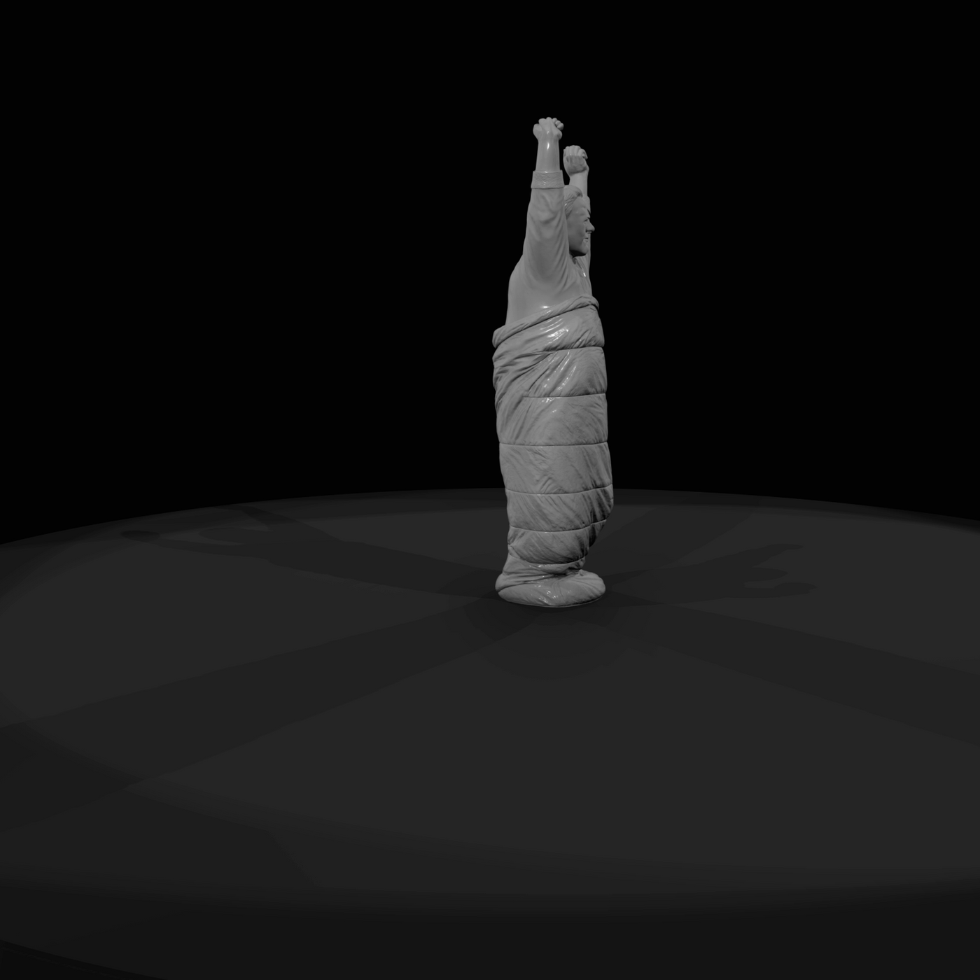 Person in Sleeping Bag Figure (2000s-2020s) — Camper