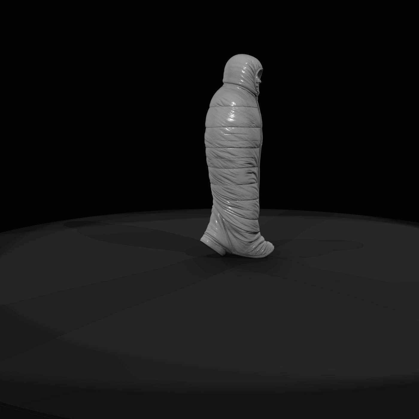 Person in Sleeping Bag Figure (2000s-2020s) — Camper
