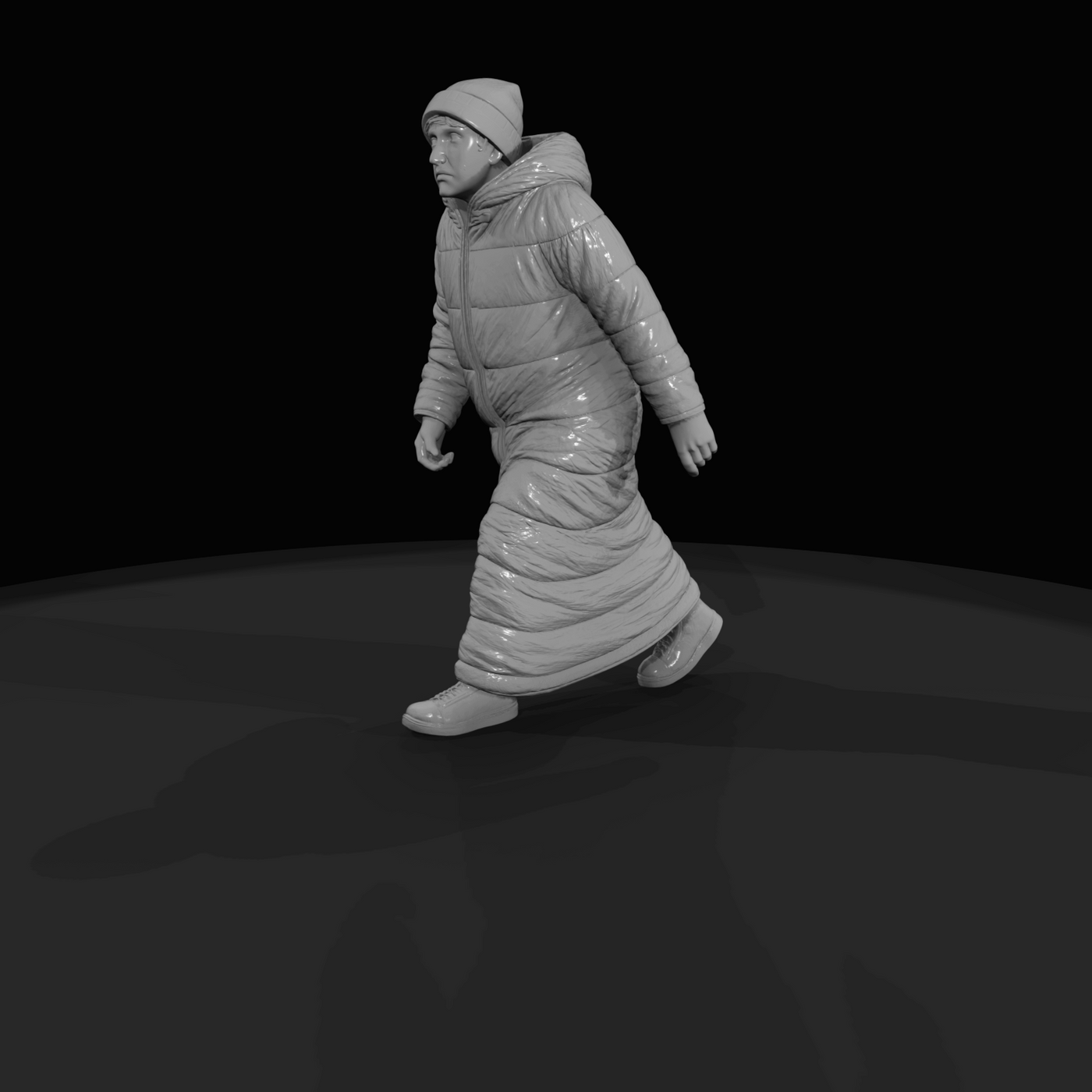 Person in Sleeping Bag Figure (2020s) — Person4