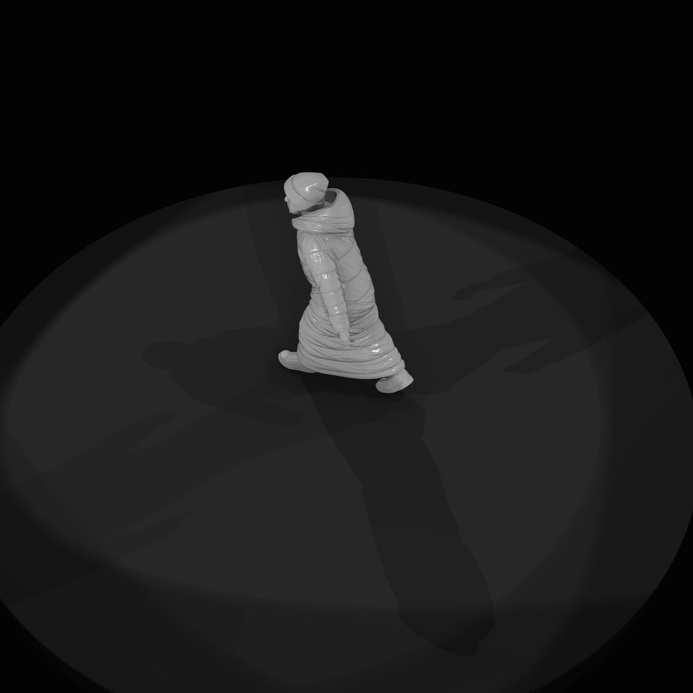 Person in Sleeping Bag Figure (2020s) — Person4