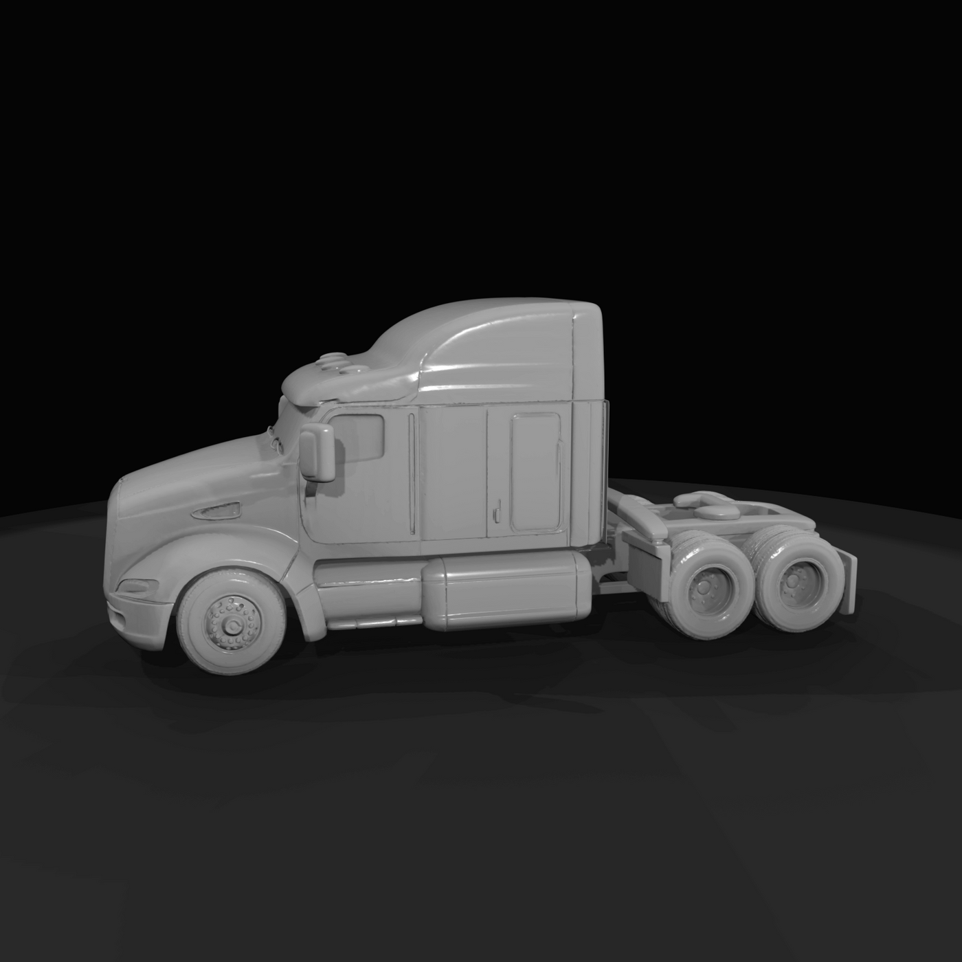2007 Peterbilt 387 Flattopcab Tractor Truck