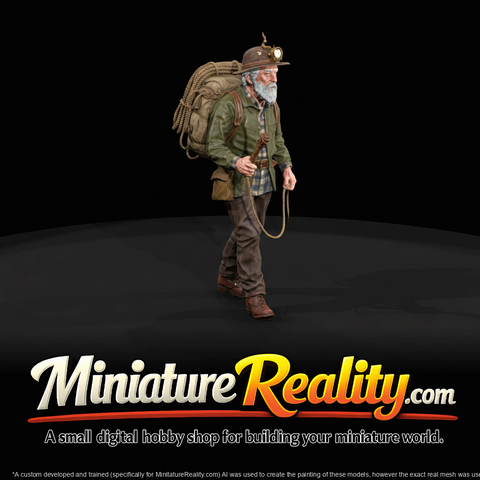 Prosepectors miner character