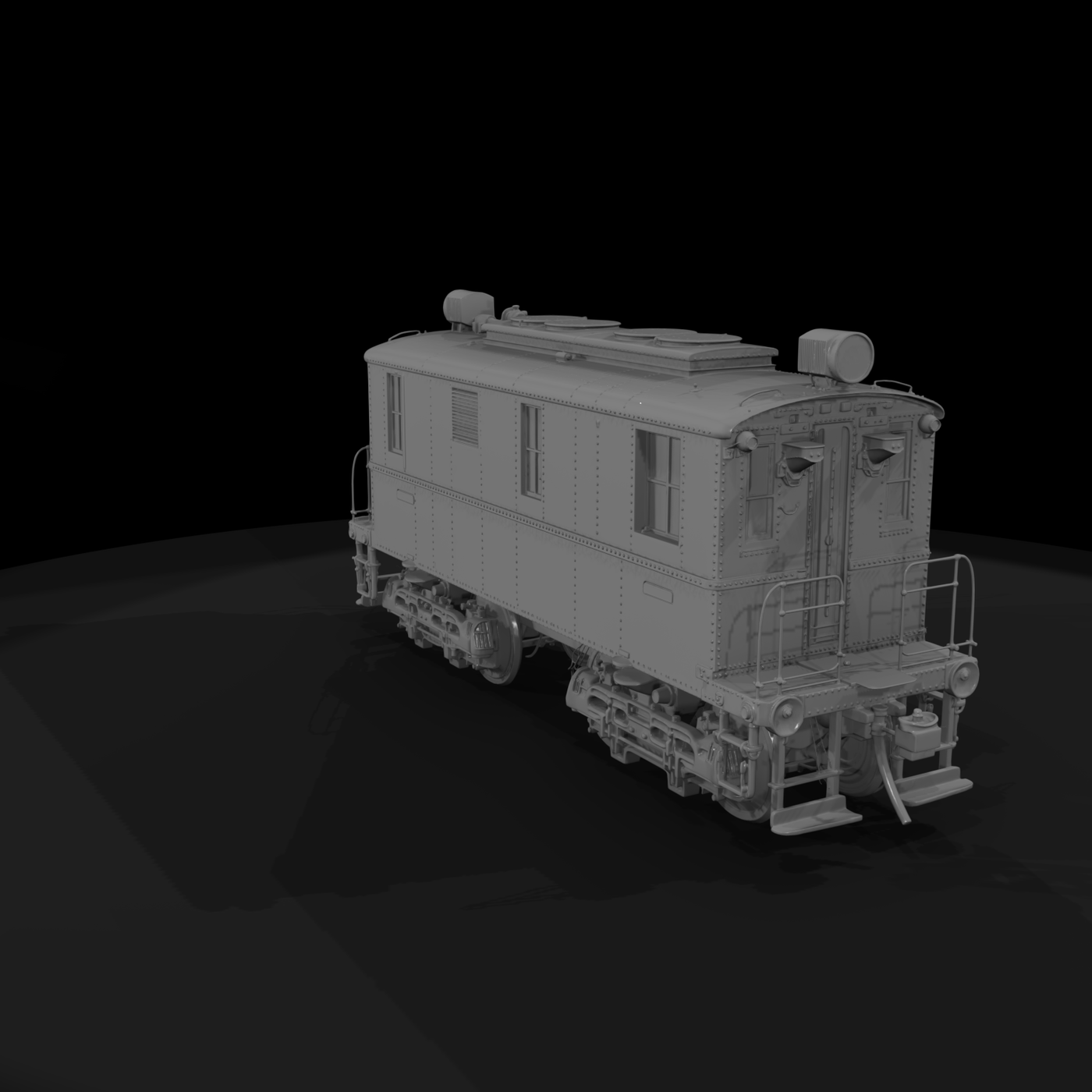 Prototype Switcher Locomotive
