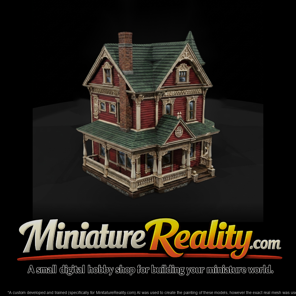 Queen Anne Victorian House for Exterior