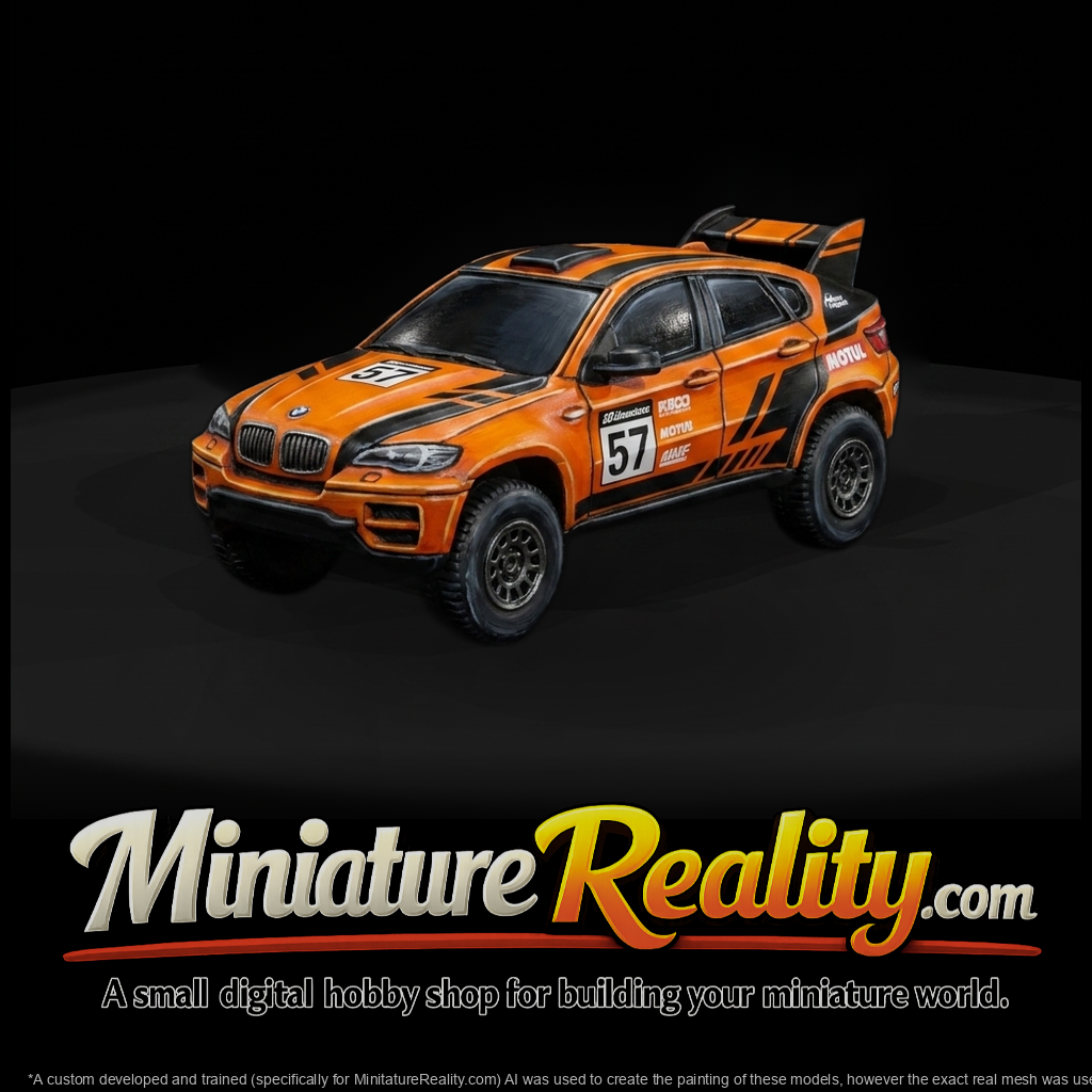Rally-style crossover SUV