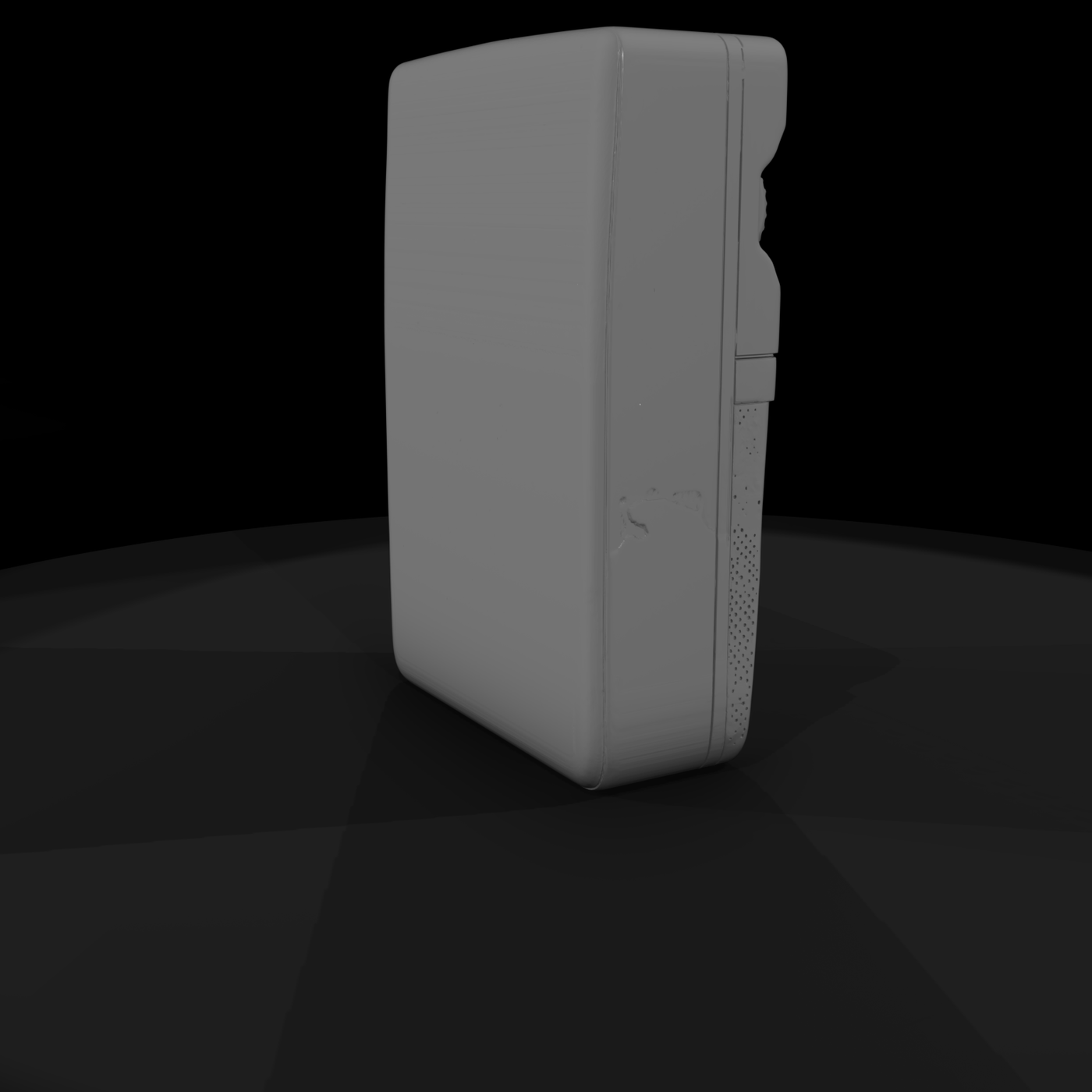 Retro Pocket Transistor Radio Diorama Prop