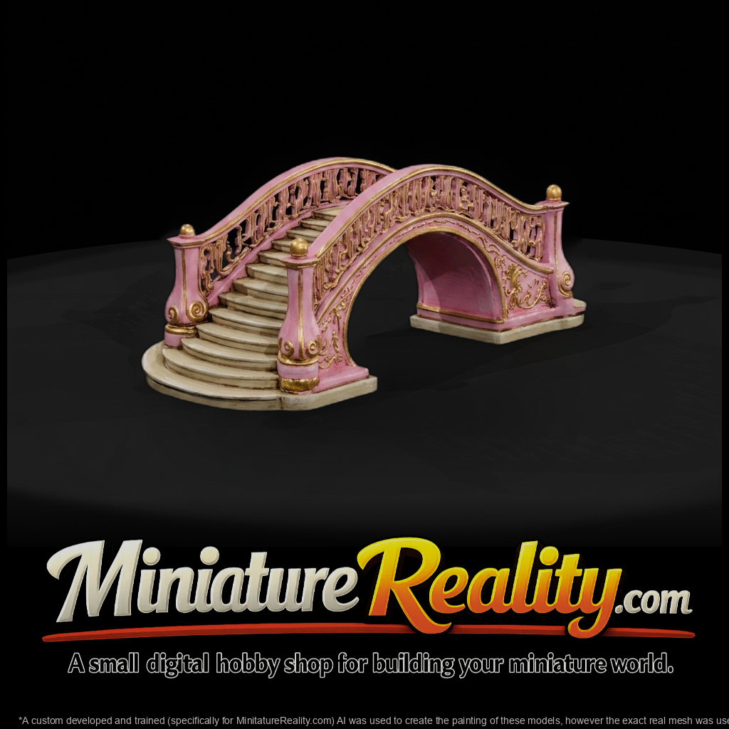 Rococo Arched Bridge Staircase