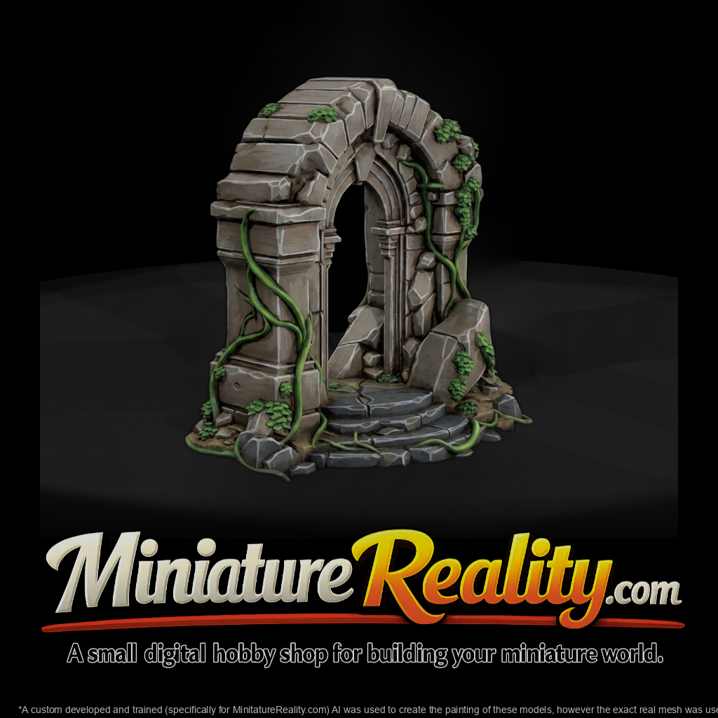 Ruined Stone Portal Archway
